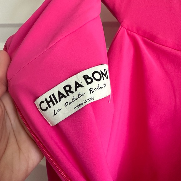 Chiara Boni La Petite Robe Sleeveless‎ Ruffle Sheath Dress Size 38 - Picture 6 of 12